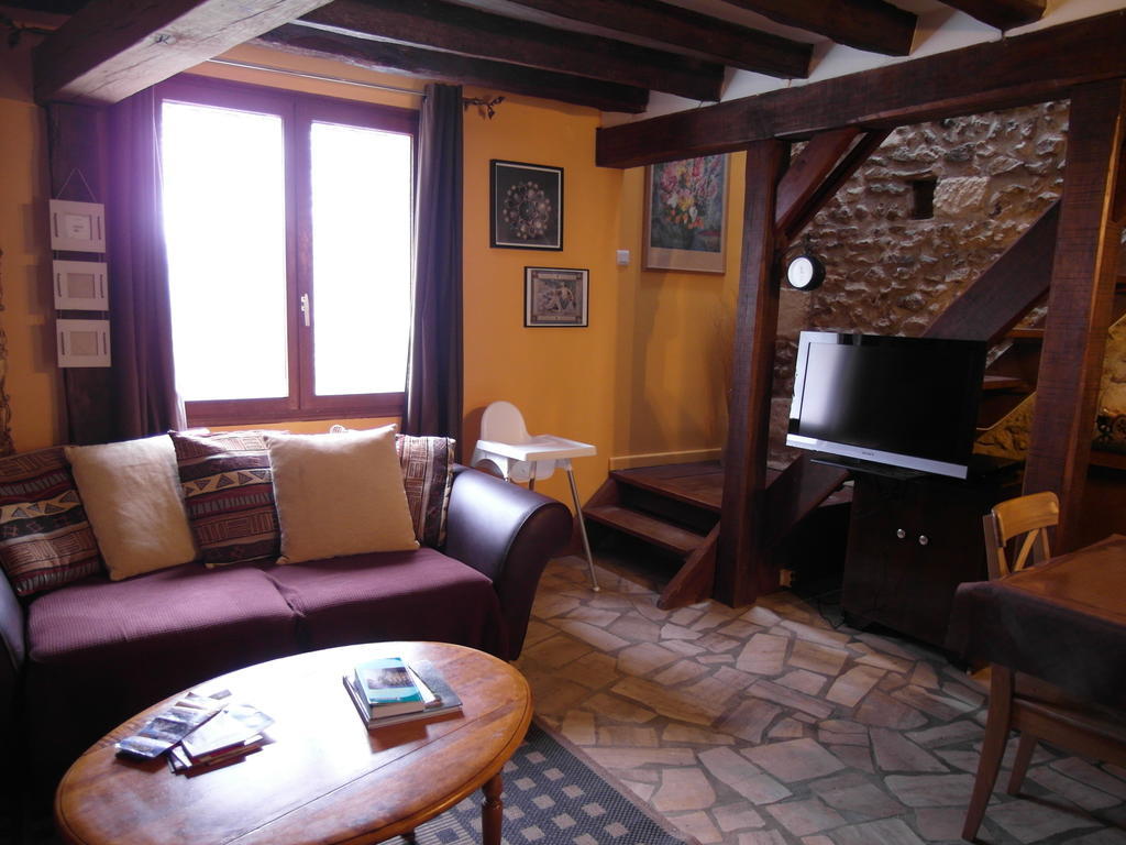 Les Chaumieres Du Chene Hotell Pouillé Rum bild