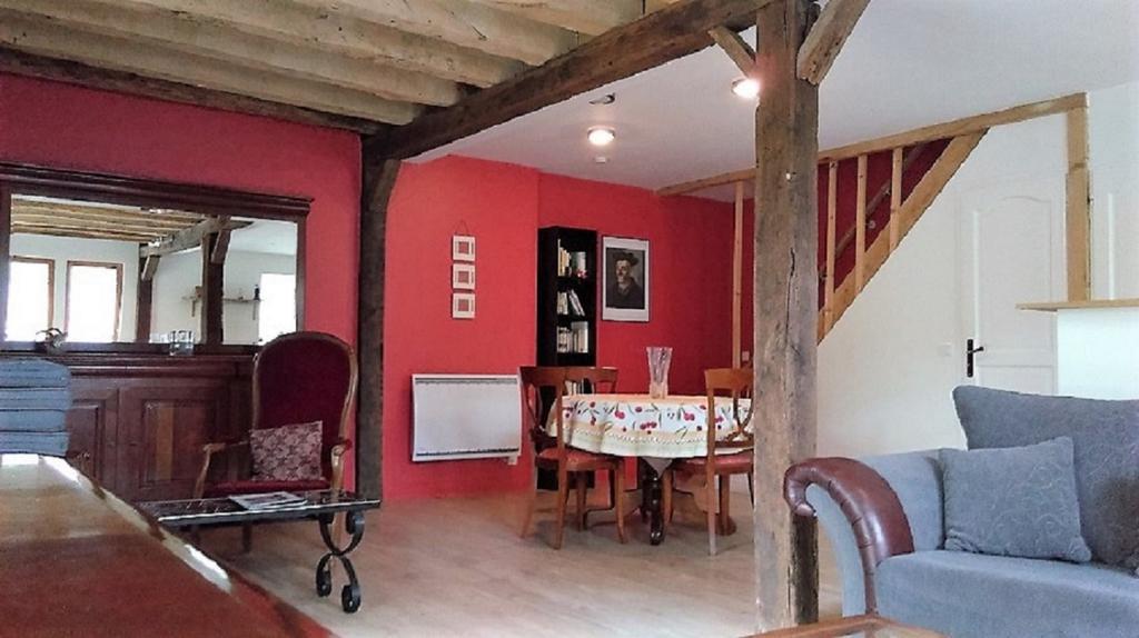 Les Chaumieres Du Chene Hotell Pouillé Exteriör bild