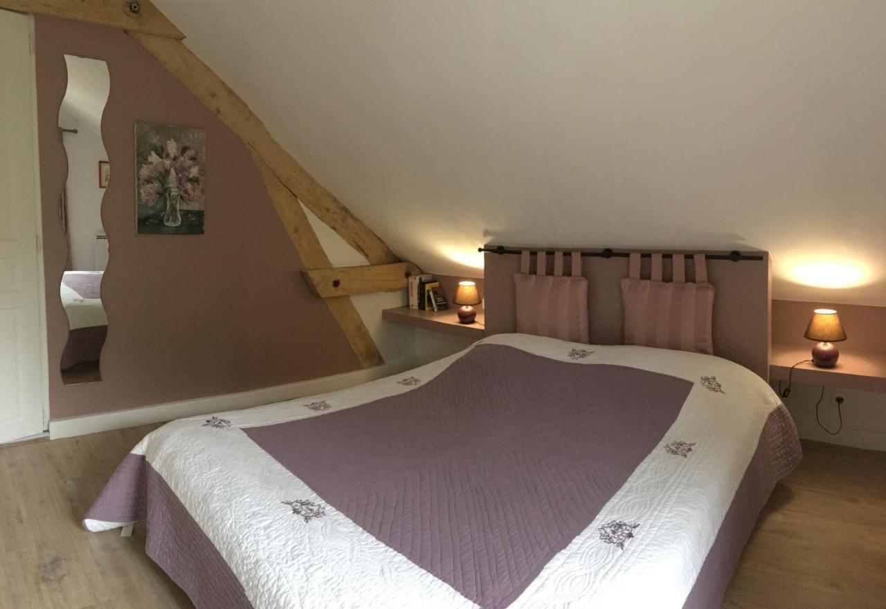 Les Chaumieres Du Chene Hotell Pouillé Exteriör bild
